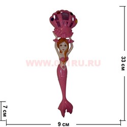 Игрушка светящаяся «русалка» вращающаяся со звуком - фото 83670