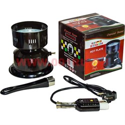 Плитка электрическая Hotplate для разжигания угля 14х14 см - фото 83706