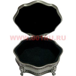 Шкатулка мельхиор "Розочки" (713) - фото 85947