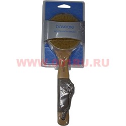 Щетка для тела деревянная basicare - фото 86654