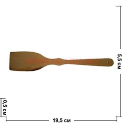 Ложка деревянная 30 см - фото 86834