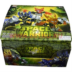 Игрушка-трансформер Space Warrior цена за 12 шт/уп (12 видов) - фото 86853