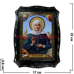 Икона "Матрона" 22x17 см - фото 86951