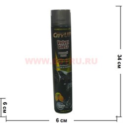Очиститель-полироль для пластика City Up матовый - фото 89137