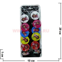 Значки Winx, цена за упаковку из 12 штук - фото 89317