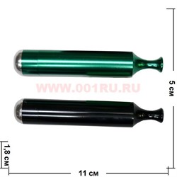 Трубка для курительной смеси разборная цвета миксом - фото 89374