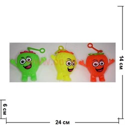 Игрушка Клубника пищит цена за 18 шт - фото 90870