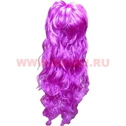 Парик фиолетовый 66 см - фото 91608