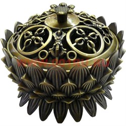Курильница большая под бронзу (7 см высота) - фото 93839