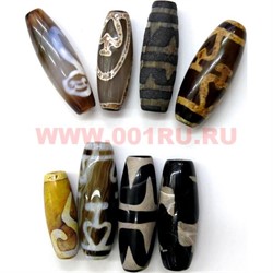 Бусины Дзи разные в ассортименте, цена за 1 шт - фото 94039