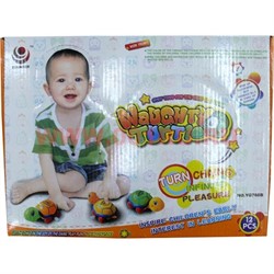 Игрушка "Черепашка" с ручным заводом 12 шт/упаковка - фото 94727
