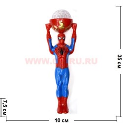Игрушка крутящаяся Спайдер Мен со звуком и светом - фото 95062