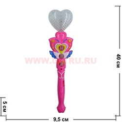Игрушка-вертяшка "сердечко" (AZ8618) с музыкой и подсветкой 144 шт/кор - фото 95742
