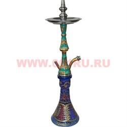 Кальян египетский Халиль Мамун в ассортименте 60-70 см (латуневый) - фото 95892