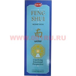 Благовония HEM "Фен Шуй Вода", цена за уп из 6 шт - фото 96141