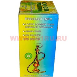 Уголь для кальяна Coco Primo кокосовый 72 кубика 1 кг - фото 96664
