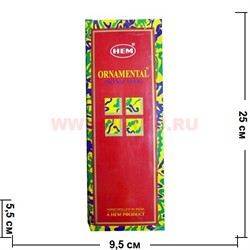 Благовония HEM "Украшения", цена за уп из 6 шт - фото 96804