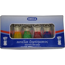 Помазок для бритья Omega 6 шт/уп, цена за упаковку - фото 96986