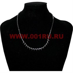 Подвеска из гематита "цилиндры+кружочки" большая - фото 97433