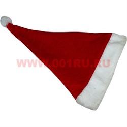 Новогодний колпак красный 12 шт/упаковка - фото 97472