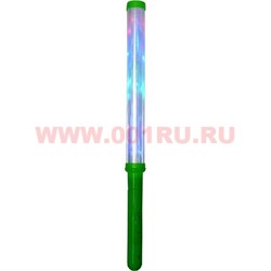 Волшебная светящаяся палочка 35 см с 3 колбочками внутри - фото 99535