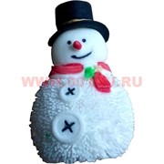 Игрушка мягкая резиновая Дед Мороз цена за 12 шт