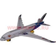 Самолет Airbus A380 2 модели 45 см (ездит) Игрушка музыкальная