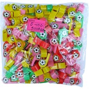 Свисток детский с футбольным мячом (E-100) цена за 200 шт