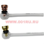 Трубка курительная стеклянная D&K в 2 цветах (8319)