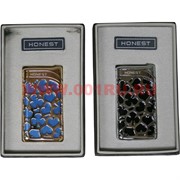 Зажигалка газовая турбо Honest «карточная масть»