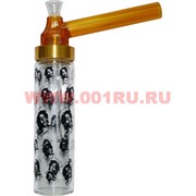 Бонг стеклянный с рисунками