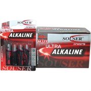 Батарейки Souser AA алкалиновые цена за 48 шт