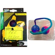 Игрушка антистресс Thumb Chucks силиконовая с подсветкой