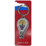 Брелок «Москва» из металла с кусачками