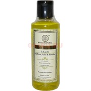 Шампунь khadi «Saffron, Tulsi &amp; Reetha» (Индия) из натуральных компонентов
