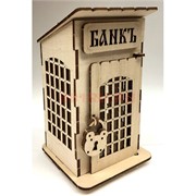 Копилка деревянная (MS-81) «Банкъ»