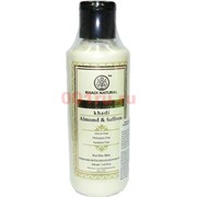 Увлажняющий крем Khadi Natural «Almond&Saffron» 210 мл