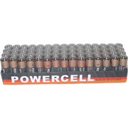 Батарейки пальчиковые АА Powercell 60 шт солевые