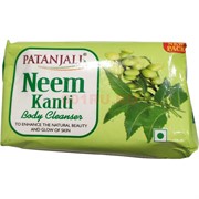 Мыло Патанджали 150 грамм с экстрактом нима Neem Kanti
