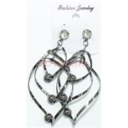 Серьги с бусиной Fashion Jewerly 12 шт/уп