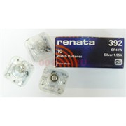 Батарейка для часов 392 renata 10 шт/уп