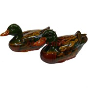 Утки мандаринки 16 см цена за пару (шкатулка)