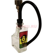 Бонг стеклянный бутылка фигурная