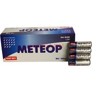 Батарейки солевые Метеор пальчиковые АА 60 шт/уп