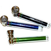Трубка стеклянная D&K glass pipe 8444S цветная