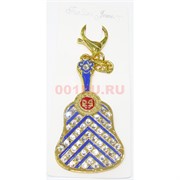 Брелок (BR-33) Феншуй металлический Веер