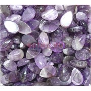 Кабошоны 10x15 капля из аметиста