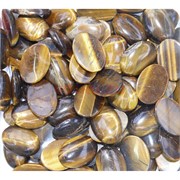 Кабошоны 18x25 овал из тигрового глаза