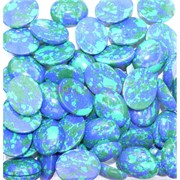 Кабошоны 20x25 овал из азурита