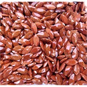 Кабошоны 4x8 челнок граненый из стекла имитация коричневого авантюрина